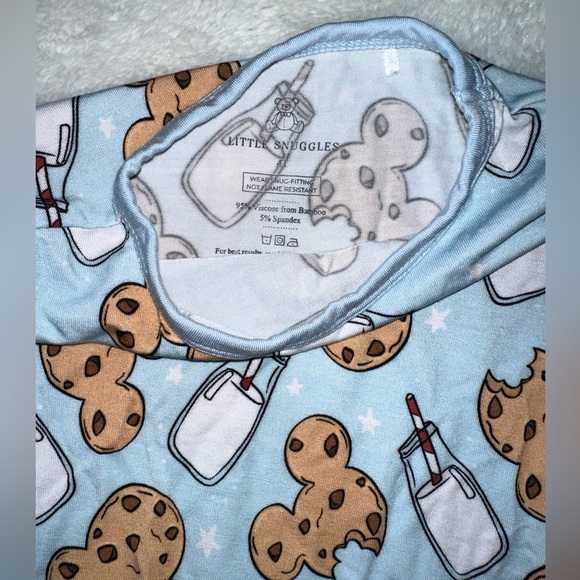 Mickey Bamboo Pj Set - Picture 3 of 3